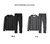 Spring And Autumn No Metal No Drawstring No Pocket Suit Casual Sweatshirt Trousers
