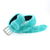 Men's And Women's Leather Double Row Hole Belt - loja online