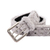 Men's And Women's Leather Double Row Hole Belt - Fast shop