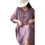 Three-quarter Sleeve Artistic Style Lace-up Dress Long V-neck Comely - comprar online