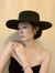 Autumn And Winter New Fashion All-match Flat Top Woolen Bowler Hat na internet