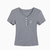 Real Top High Elasticity Slimming Short Sleeved T-shirt - comprar online