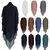 Pure Colored Front Two Layers Back Three Layers Headscarf na internet