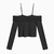Slimming And Slimming One Shoulder Top, Sticky And Long Sleeved T - Fast shop