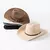 Imagem do Belt Buckle Wide Brim Curling Wool Cowboy Hat