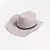 Imagem do Belt Buckle Wide Brim Curling Wool Cowboy Hat