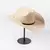 Belt Buckle Wide Brim Curling Wool Cowboy Hat na internet