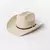 Belt Buckle Wide Brim Curling Wool Cowboy Hat na internet