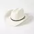 Belt Buckle Wide Brim Curling Wool Cowboy Hat na internet