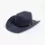 Belt Buckle Wide Brim Curling Wool Cowboy Hat - Fast shop