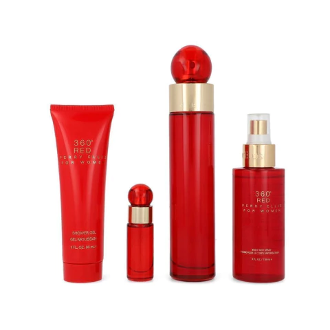 Set Perry Ellis 360° Red Dama EDP de 4pz
