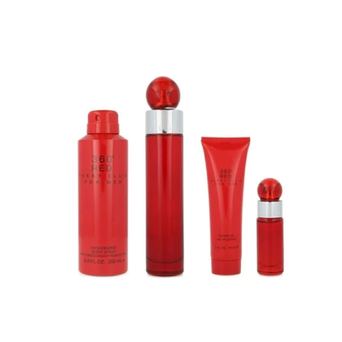 Set Perry Ellis 360° Red Caballero EDT de 4pz