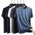 camisetas masculinas krono de secagem rápida, passeio, caminhada