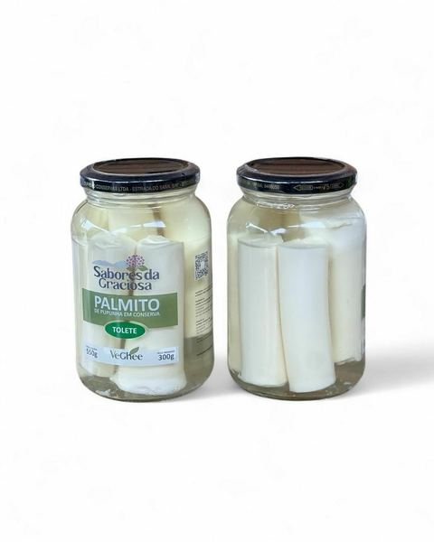 Palmito de Pupunha Tolete 300g - Sabores da Graciosa - comprar online