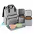 4 conjuntos de bolsa de viagem para cães, multifuncional, organizador de animai