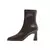 Botas Vintage Cozy | Cano Curto com Salto Grosso & Bico Quadrado Elegante - comprar online