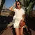 Conjunto Femme Attitude | Saia Hip Chic com Top Lapela e Toque Sensual - comprar online