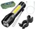 Kit de Lanterna para bicicleta Farol Dianteiro de Bike Led Recarregavel USB Zoom na internet