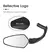 West Biking-Bike Espelho Retrovisor, Rotação 360, Ajustável, Ciclismo Rear Vi - comprar online