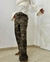 Jean animal print corte ancho piernas rectas - comprar online