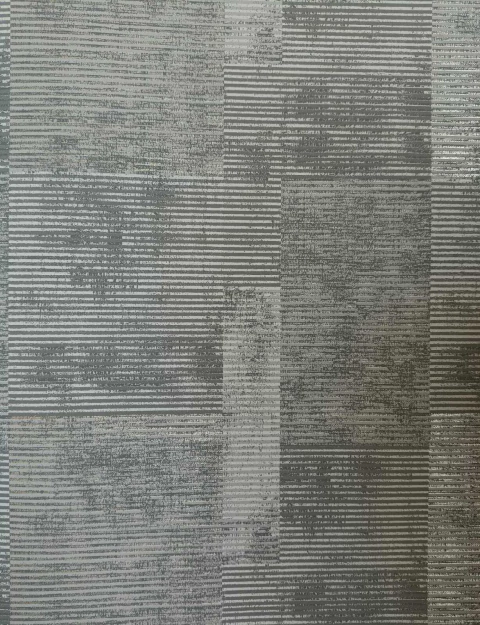 Papel de Parede Vinílico Neo Geometric - NG 1983- Geométrico Cinza/Prata Envelhecido 53cm x 10m - SOB CONSULTA