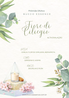 Vela Aromática Fiore di Ciliegio (Linha Luminária) - comprar online
