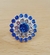 Escarapela Redonda con Strass