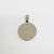 Chapa Circular con Grabado Personalizado - Acero Quirurgico - comprar online