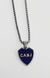 Chapa Escudo Boca con Grabado Personalizado - Acero Quirurgico - comprar online