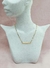 Gargantilla Tiffany Chapa Larga - Acero Dorado - comprar online