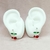 Aros Cerezas con Hojas Verdes - Acero Blanco - comprar online