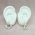 Aros Argollas con Curvatura - Acero Blanco - comprar online