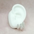 Aros Argollas con Micropave 1.5cm - Acero Blanco en internet