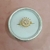 Anillo Antiestres Girasol con Micropave - Acero Dorado - comprar online