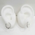 Argollas Huggies Micropave - Acero Blanco en internet