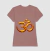 Camiseta Feminina Vibra Om - Garimpo Cósmico