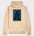 Moletom Hoodie Shiva Consciência Azul – Arte Minimalista com Tridente e Cinzas Sagradas - loja online