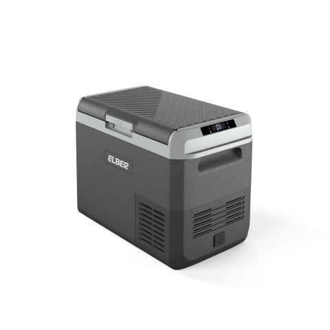 Geladeira Portátil ELBER D30 Dark – 30L 12/24V e 110/220V