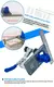 Kit de gabarito de dobradiça oculta, atualização de madeira 35mm, guia de dob - loja online