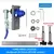 Kit de gabarito de dobradiça oculta, atualização de madeira 35mm, guia de dob - comprar online