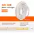 Luz de tira conduzida cob impermeável 12v 24v flexível dependente a luz de né