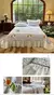 Imagem do Bonenjoy Colcha Estilo Floral Roupa de cama Renda Capa de Cama acolchoado Lenço