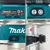 Makita drt50 original sem fio trimmer recarregável máquina de corte sem escova - comprar online