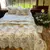 Bonenjoy Colcha Estilo Floral Roupa de cama Renda Capa de Cama acolchoado Lenço - comprar online