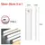 Luz noturna led sensor de movimento 20/30/40/60cm, sem fio, usb, luz noturna, gu