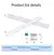 Luz noturna led sensor de movimento 20/30/40/60cm, sem fio, usb, luz noturna, gu na internet