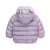 Jaqueta Infantil Puffer Capuz Orelha de Ursinho - loja online