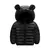 Jaqueta Infantil Puffer Capuz Orelha de Ursinho - Pompom Toy