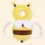 Travesseiro de proteção para cabeça de bebê Little Bee – Chapéu anti-qued