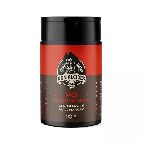POMADA MODELADORA EM PÓ DON ALCIDES BARBA NEGRA 10G